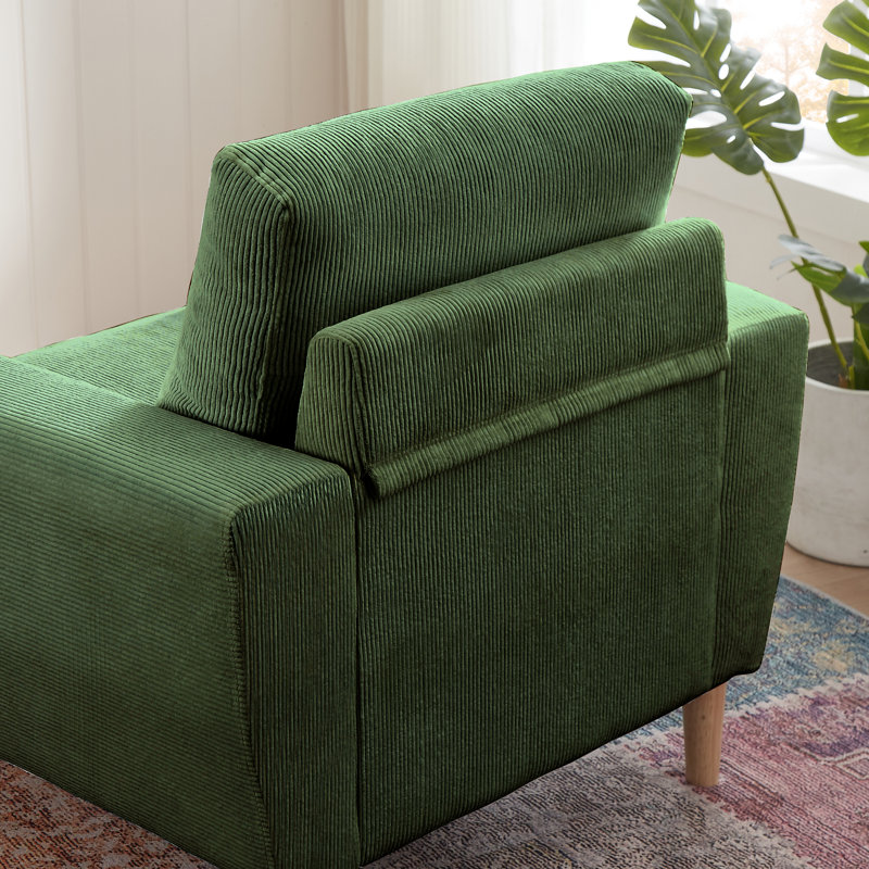 Latitude Run® Sherrey 33'' Wide Velvet Armchair & Reviews Wayfair